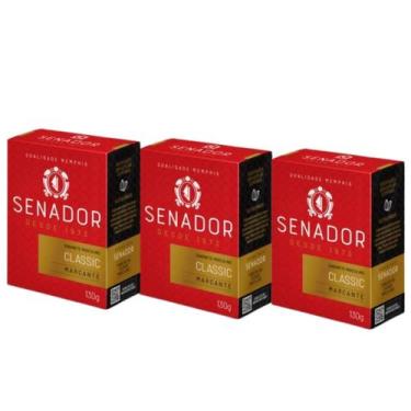 Imagem de Kit 3 Sabonete Masculino Classic Senador 130G - Memphis