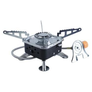 Imagem de Fogareiro a gás portatil nautika prata com regulagem