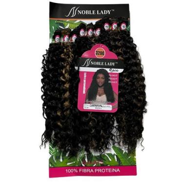 Imagem de Cabelo Cacheado Noble Lady Fibra Proteína Entrelace - bbless, sp4/27/6