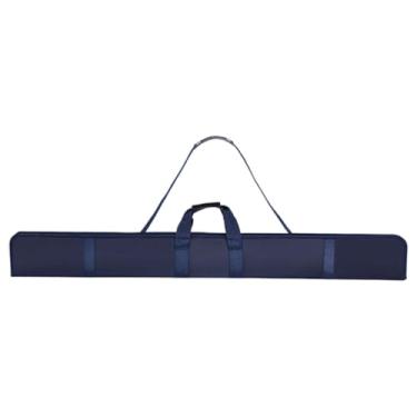 Imagem de RNXRZANK Estojo de Transporte para Taco de Sinuca 130 Cm 3/4, Acessórios, Profissional, Adequado para Armazenamento de 2 Varas, Alça de Ombro Ajustável, Azul Escuro