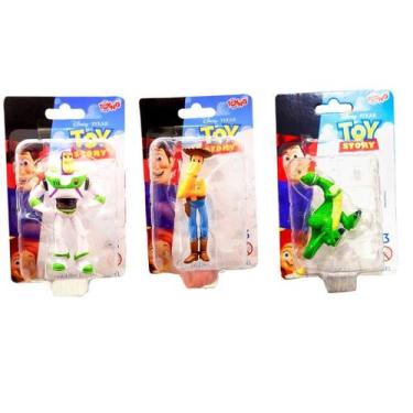 Imagem de Kit 3 Bonecos Sortidos Toy Story Figuras Colecionáveis - Toyng