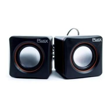 Imagem de Mini Caixa De Som Usb Para Pc Notebook Computador Celular - PlugX