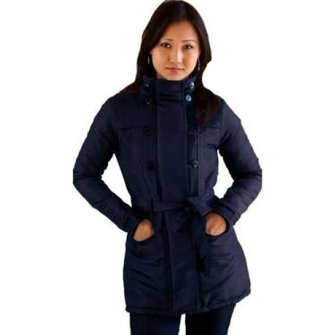 Imagem de Casaco Trench Coat Com Manta Térmica Interna  - Inverno - BLACK SAND, 