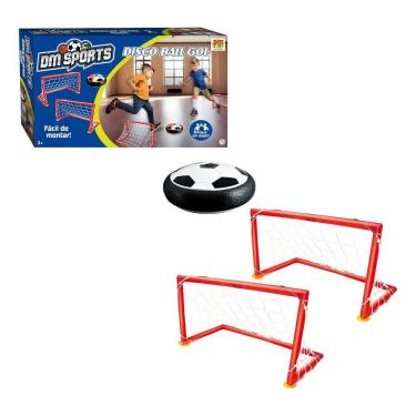 Imagem de Bola Flutuante Disco Ball Com Golzinho Futebol - Dm Toys