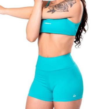 Imagem de Conjunto Fitness Feminino Top e Short Suplex Poliamida - Urbanyc Fitne