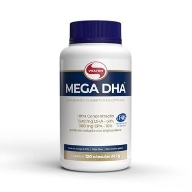 Imagem de Mega DHA 1500mg Dha + 300mg Epa - 120 cápsulas - Vitafor