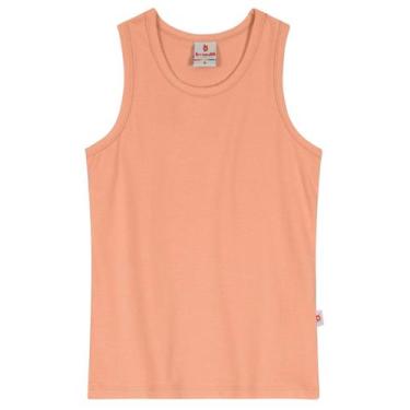 Imagem de Blusa infantil laranja menina em cotton brandili, 18, Laranja