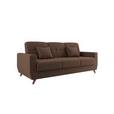 Imagem de Sofá Cama Casal Premium 3 lugares com Baú 2,08 larg Pamela Matrix, VEL