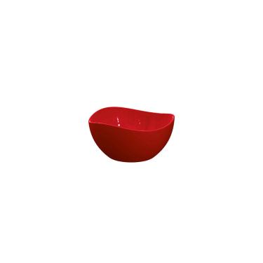 Imagem de Tigela Bowl Sobremesa Cremeira Pote 300ml Vermelho 1un