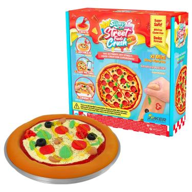 Imagem de Mini Kit de Slime de Pizza Slimy DIY Street Food Crush
