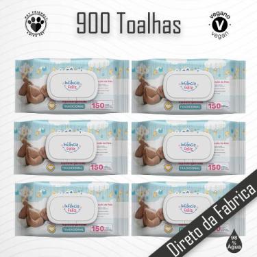 Imagem de Kit 06 Pacotes Toalhas Umedecidas INFÂNCIA FELIZ - 150 folhas - Produt