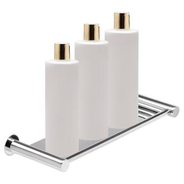 Imagem de Suporte Porta Shampoo 30cm para Banheiro Inox 304 - Rr1017