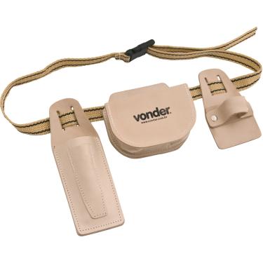 Imagem de Cinto para carpinteiro couro natural - Vonder