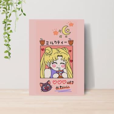 Imagem de Genérico, Quadro Sailor Anime A4 | Placa MDF 001