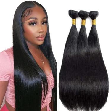 Imagem de Pacotes de cabelo DiexRlamx Straight Brazilian 60 65 70cm 300g