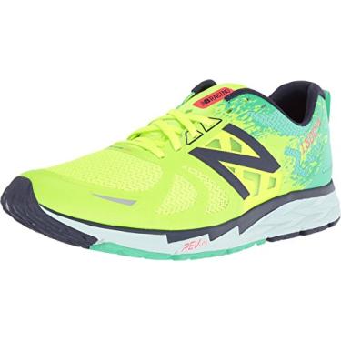 Imagem de New Balance Tênis de corrida feminino W1500v3, Brilho limão/jade vívido/jeans escuro, 5
