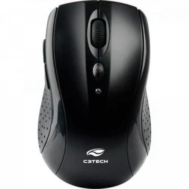 Imagem de Mouse Sem Fio 1600Dpi M-W012Bk Preto C3Tech