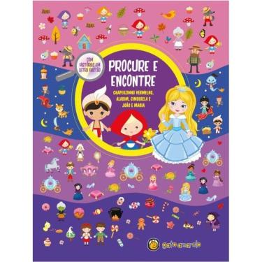 Imagem de Procure E Encontre: Chapeuzinho Vermelho, Aladim, Cinderela E João E Maria