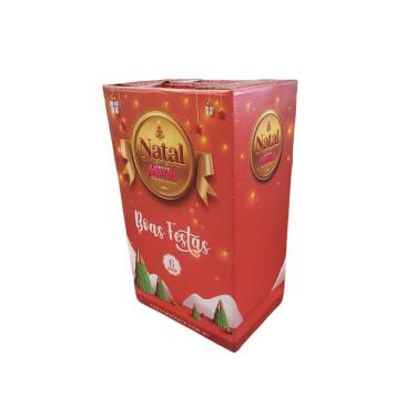 Imagem de Cesta De Natal Pequena Simbólica - 6 Itens