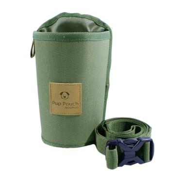 Imagem de Bolsa de treinamento de petiscos para cães – Dispensador de saco de cocô, bolso para telefone, clipe fácil, transversal ou alça de cintura – Bolsa de passeio para cães para guloseimas, brinquedos e