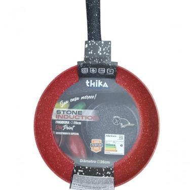 Imagem de Frigideira Antiaderente Grelhar Frango Bife Ovo Tapioca Sem Oleo Não Gruda Indução 26cm