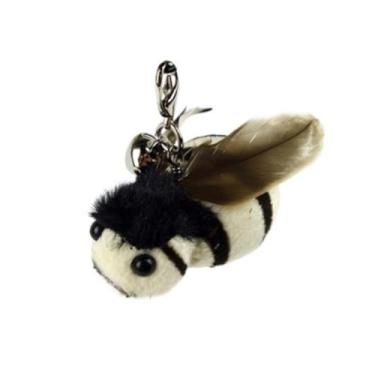 Imagem de Luzhengyang Recargas de varinha Feather Cat Teaser – Cabeças inspiradas em pássaros naturais, acessórios de brinquedo de gato para brincadeiras interativas (pacote com 5) (refil de cidada)