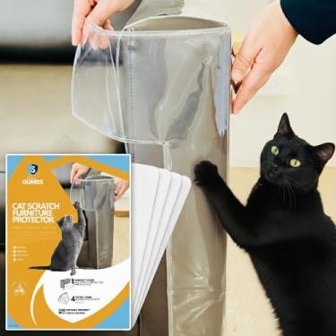 Imagem de Protetor de móveis para sofás, capas de braço de sofá, protetor de móveis antiarranhões para sofá de couro, dissuasão de gatos, capas de braço de sofá, protetor de canto de sofá - Modelo 1b