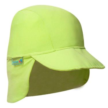 Imagem de Boné Praia Infantil Proteção UV Verde Neon Tip Top-Unissex
