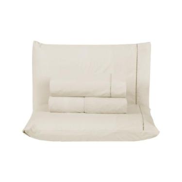 Imagem de Jogo De Cama Premier Casal 04 Peças Hipercal 200 Fios 80% Algodão, 20%