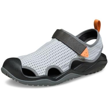 Imagem de Crocs Sandália masculina Swiftwater Mesh Deck, Mirage, 43