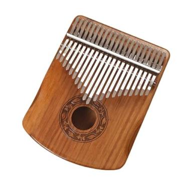 Imagem de Piano de polegar 21 notas kalimba iniciante profissional piano de dedo presente instrumento musical portátil kalimba profissional
