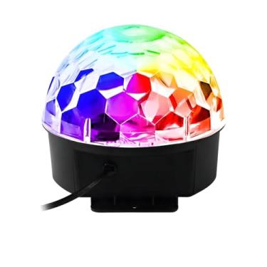 Imagem de Bola Maluca Globo de Festa Led Bluetooth e Mp3