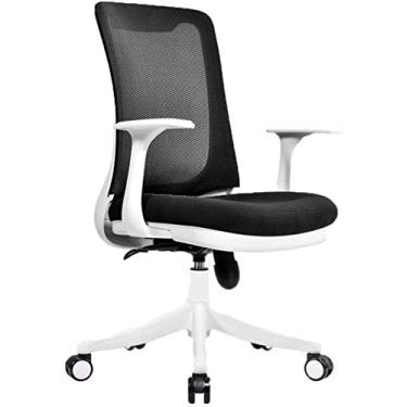 Imagem de ngddf2haa Cadeira de computador cadeira de escritório em casa cadeira de arco cadeira de estudo cadeira de aprendizagem cadeira de escrita cadeira de computador cadeira rotativa preta verde nome da