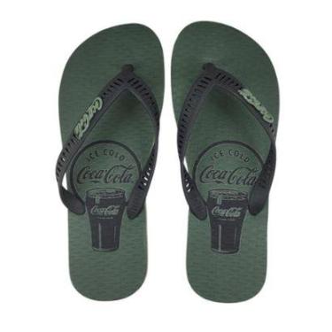 Imagem de Chinelo Coca-Cola Shoes Emporio 2 Masculino Adulto Ref. CC4694-Masculino