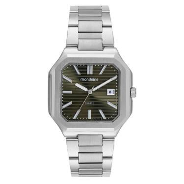 Imagem de Relógio Mondaine 32945g0mvne2 Quadrado Prata