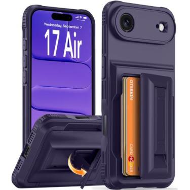 Imagem de Funda Billetera Oterkin para iPhone 17 Air con Portatarjetas para 4-5 