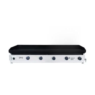 Imagem de Kit Chapa Bifeteira Gás Inox 120 cm C120 + Kit Gás Venâncio