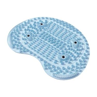 Imagem de predolo Tapete de massagem para os pés, tapete de massagem com pontos de pressão e acupuntura para quarto e sala de estar, Azul