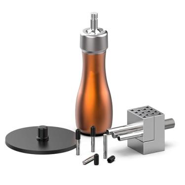 Imagem de Mini torno de hobby, braçadeira de bancada pequena, ângulo ajustável, fixação máxima de 30 mm, para projetos de pintura e artesanato precisos, construção de modelos de artesanato DIY