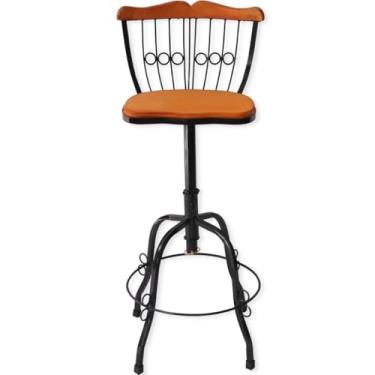 Imagem de Banqueta Bistrô Regulável E Giratória Para Cozinha Americana