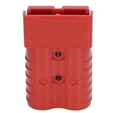 Imagem de Greensen Conector de Plugue 350A 600V, Kit de Conector Rápido para Bateria de Alta Corrente Com Alça e Tampa de Borracha à Prova de Poeira, para Painéis Solares, Sistemas de Bateria Dupla, (Vermelha)