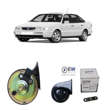 Imagem de BUZINA AUTOMOTIVA CARACOL COM PLUG (2 PINOS) E CONECTOR PARA PASSAT 1997 > 2005 - TIGER AUTO