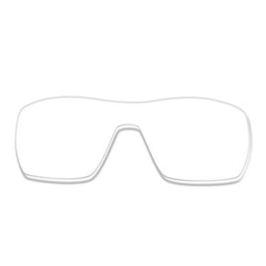 Imagem de LenzProse Lentes de reposição polarizadas de 1,5 mm para óculos de sol Oakley Ridgeline OO9419, antiarranhões | Ajuste perfeito, Hd Clear não polarizado - 1,5 mm, 0