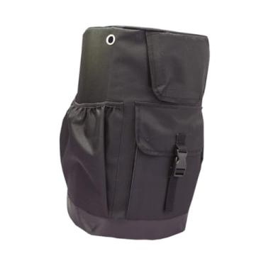 Imagem de Generic Capa para tanque de combustível com 2 bolsos e compartimento para botijão de gás, ideal para entusiastas de camping.