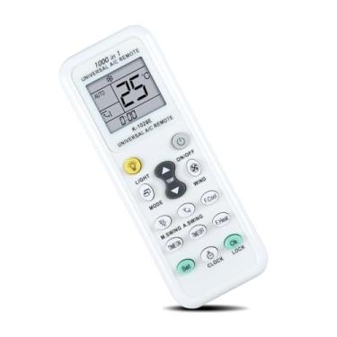Imagem de Controle remoto de ar condicionado universal K-1028E LCD A/C 1000 em 1 para Mitsubishi Toshiba HITACHI FUJITSU GREE ELECTROLUX SANYO AUX Daewoo LG Sharp Samsung HAIER Huawei Air Condition