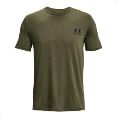 Imagem de Camisa Under Armour Left Chest Masculino 1326799-MOGBKB-Masculino