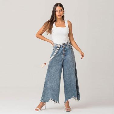 Imagem de Calça Pantacourt Feminina Disparate-Feminino