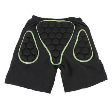 Imagem de Luocute Shorts Acolchoados de Proteção, Amortecimento de Esponja de Alta Densidade, Corte 3D, Design de Envoltório Completo para Proteção do Cóccix do Quadril para Esqui, Skate, (XL)