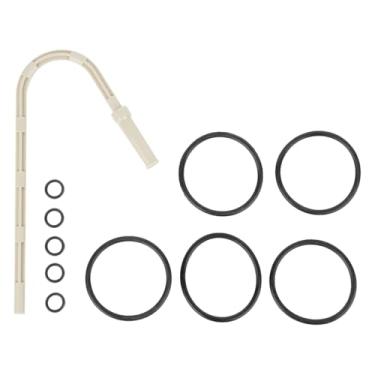 Imagem de 904-423 Kit de vedação para flange da vareta medidora Kit de vareta medidora do cárter de óleo para F-250 F-350 E-350 E-450 E-550 Econoline, para Ic Corporation International