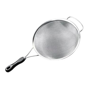 Imagem de FytStycale Peneira de Malha Fina, Multifuncional com Cabo, Colher Perfurada para Panelas Quentes, Utensílio de Cozinha para Coar, Peneirar E Escorrer Alimentos.